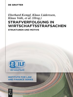 cover image of Strafverfolgung in Wirtschaftsstrafsachen